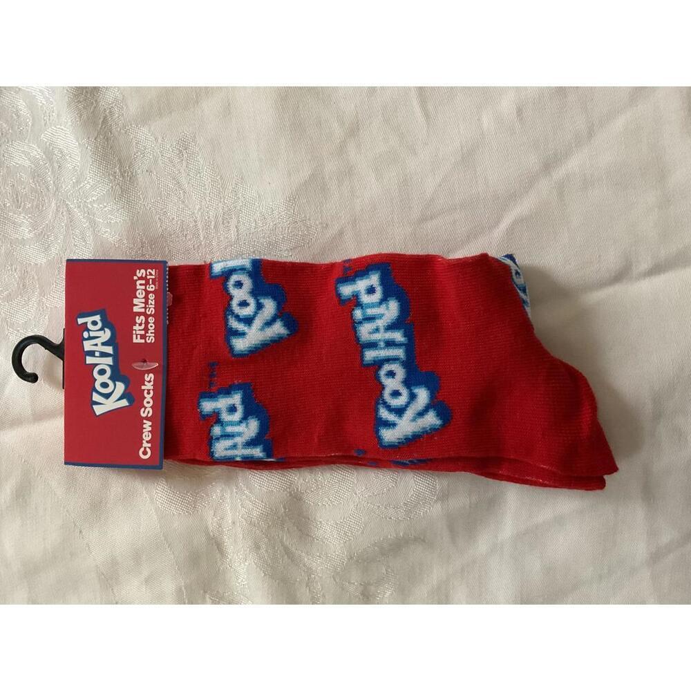 Kool-Aid novelty crew socks NWT